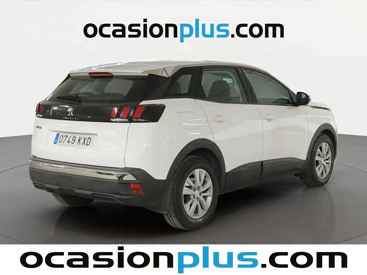 Usado Peugeot 3008 Active 131 CV (96 kW) 2019 Blanco SUV