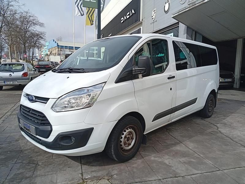 Usado Ford Transit Custom Trend 100 CV (73 kW) 2015 Blanco Familiar