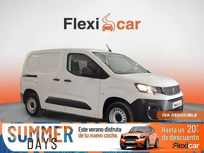 Blanco Usado 2019 Peugeot Partner Monovolumen | 8990 € (Buen precio) - Imagen 1/4