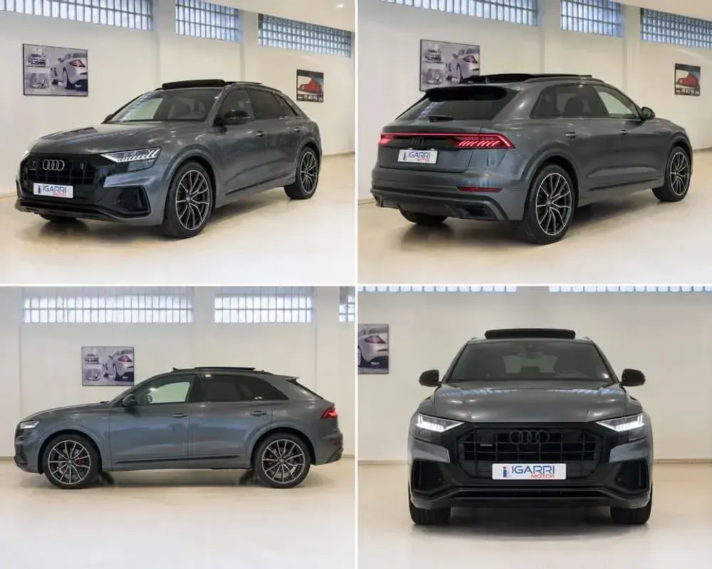 Usado Audi Q8 S-Line 286 CV (210 kW) 2022 Gris SUV