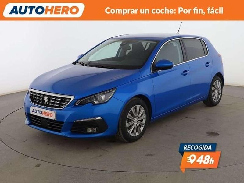 Azul Usado 2020 Peugeot 308 Allure Utilitario | 10.570 € (Precio justo) - Imagen 1/3