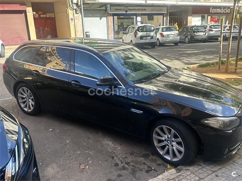 Usado BMW 520 190 CV (139 kW) 2014 Negro Familiar