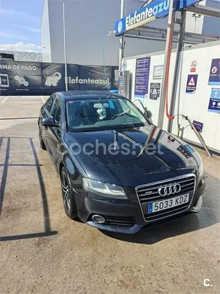 Usado Audi A4 143 CV (105 kW) 2008 Negro Berlina