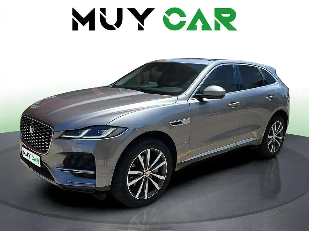 Usado Jaguar F-Pace SE 204 CV (150 kW) 2021 Gris SUV