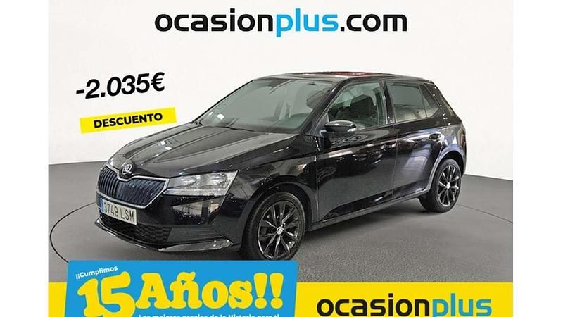 Negro Usado 2021 Skoda Fabia Ambition Utilitario | 10.455 € (Precio justo) - Imagen 1/4