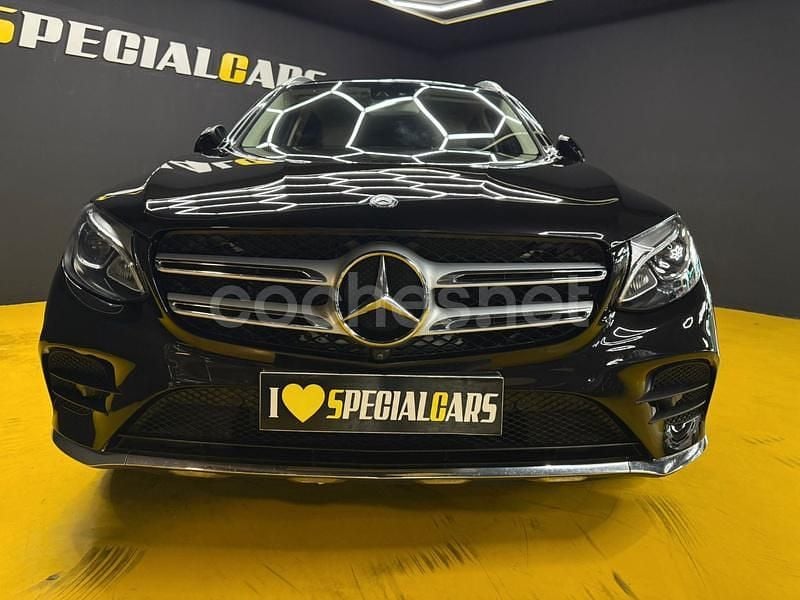 Usado Mercedes GLC220 170 CV (125 kW) 2016 Negro SUV