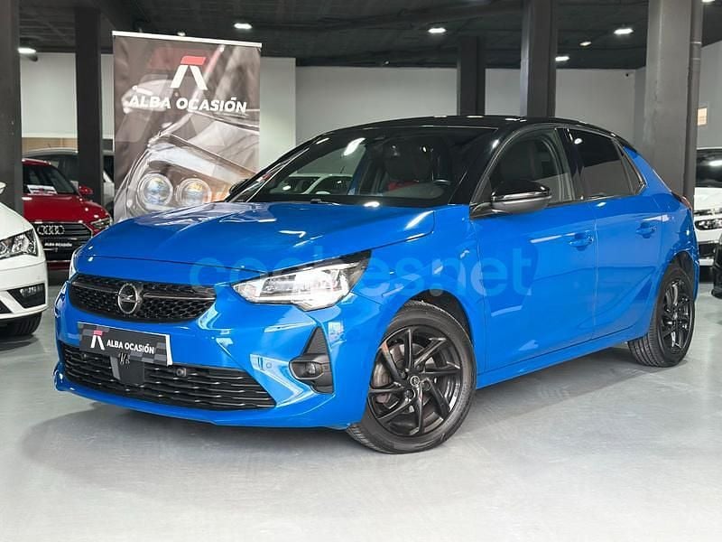 Azul Usado 2021 Opel Corsa GS Line Berlina | 12.700 € (Precio justo) - Imagen 1/4