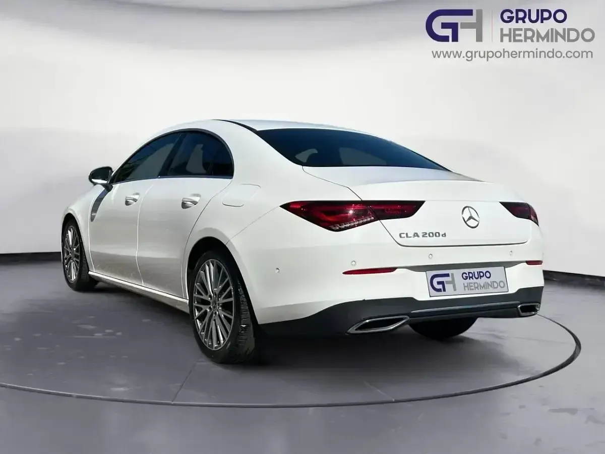 Usado Mercedes CLA200 150 CV (110 kW) 2020 Blanco Berlina