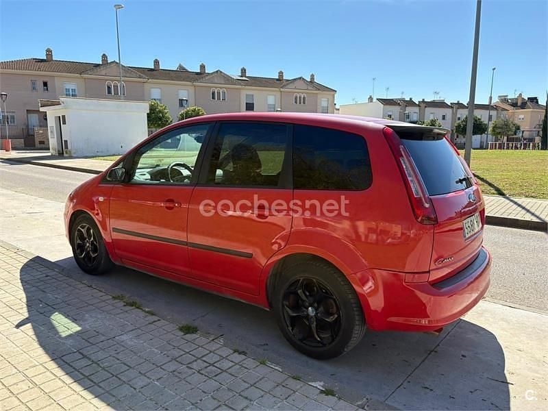 Usado Ford C-MAX Ghia 115 CV (84 kW) 2007 Rojo Monovolumen