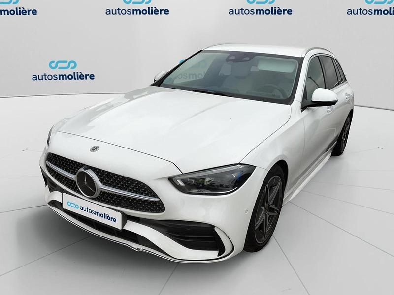 Blanco Usado 2022 Mercedes C220 Familiar | 33.354 € (Super precio) - Imagen 1/4