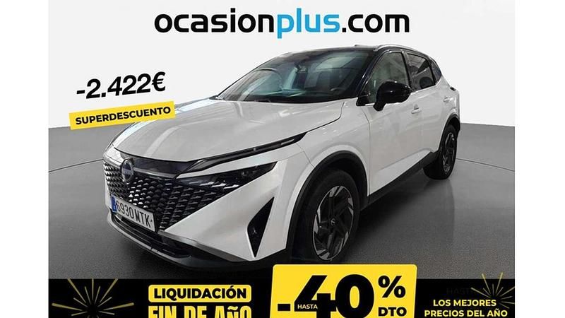 Blanco Usado 2024 Nissan Qashqai Acenta SUV | 24.228 € (Precio justo) - Imagen 1/4