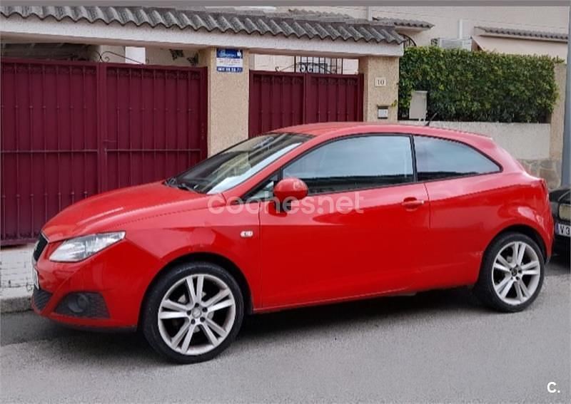 Rojo Usado 2009 Seat Ibiza SC Style Utilitario | 6000 € (Precio justo) - Imagen 1/4