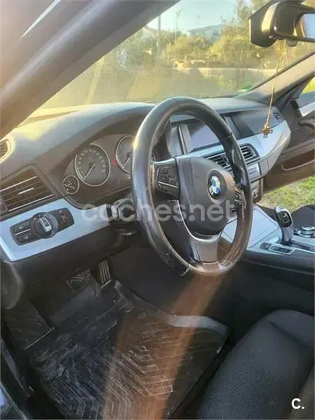 Usado BMW 520 184 CV (135 kW) 2014 Negro Familiar