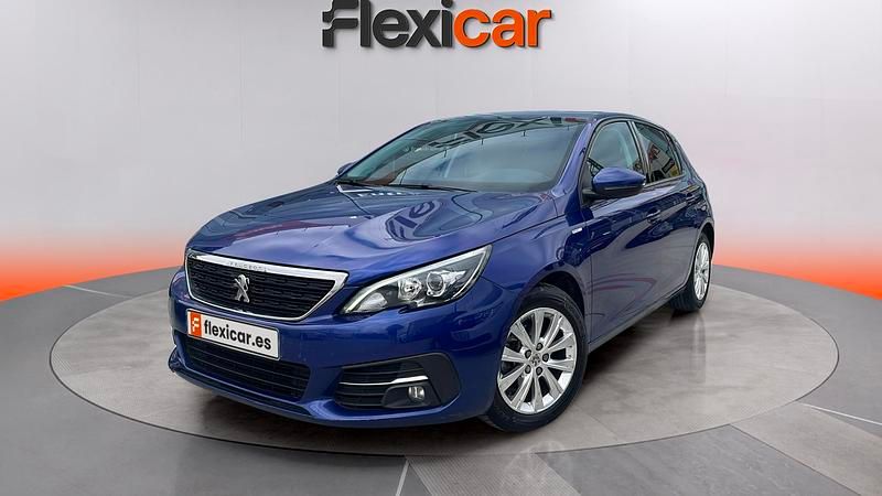 Usado Peugeot 308 Access 101 CV (74 kW) 2019 Azul Utilitario