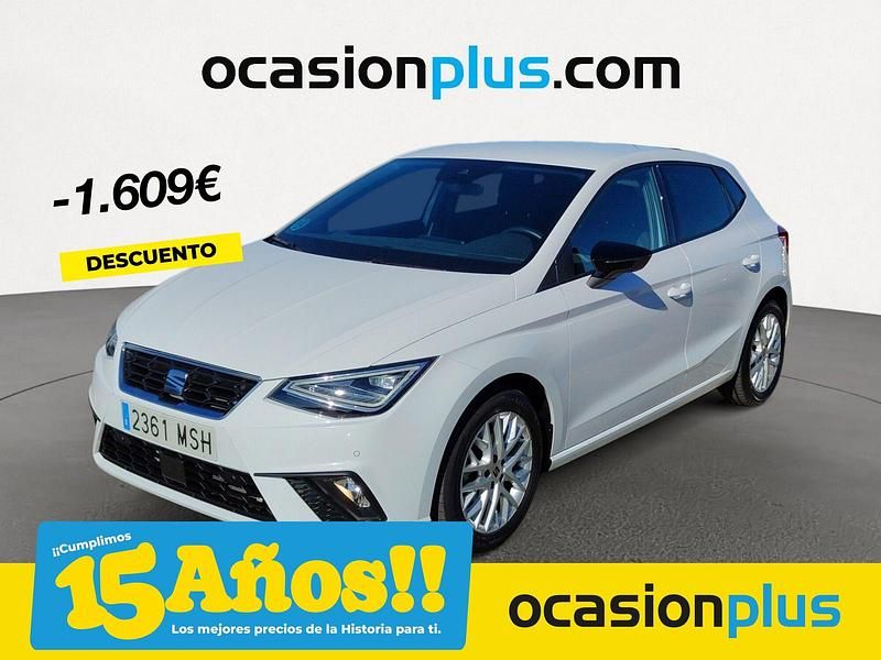 Blanco Usado 2024 Seat Ibiza FR Berlina | 17.700 € (Precio justo) - Imagen 1/4