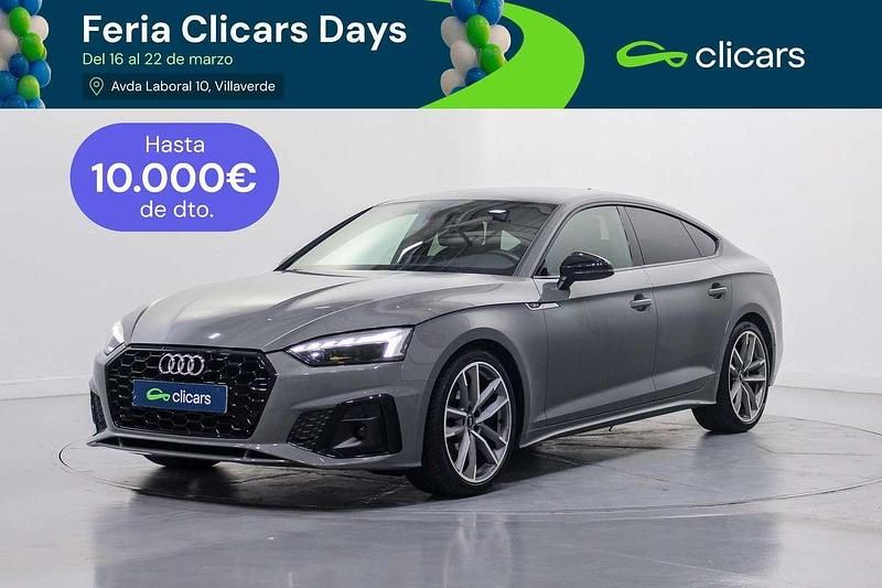 Usado Audi A5 Sportback S-Line 163 CV (119 kW) 2020 Blanco Utilitario