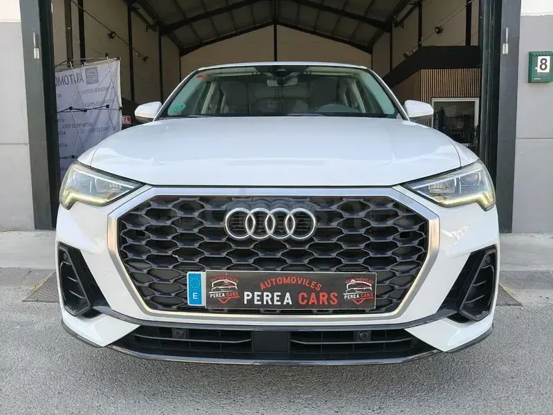 Usado Audi Q3 Sportback 150 CV (110 kW) 2021 Blanco SUV