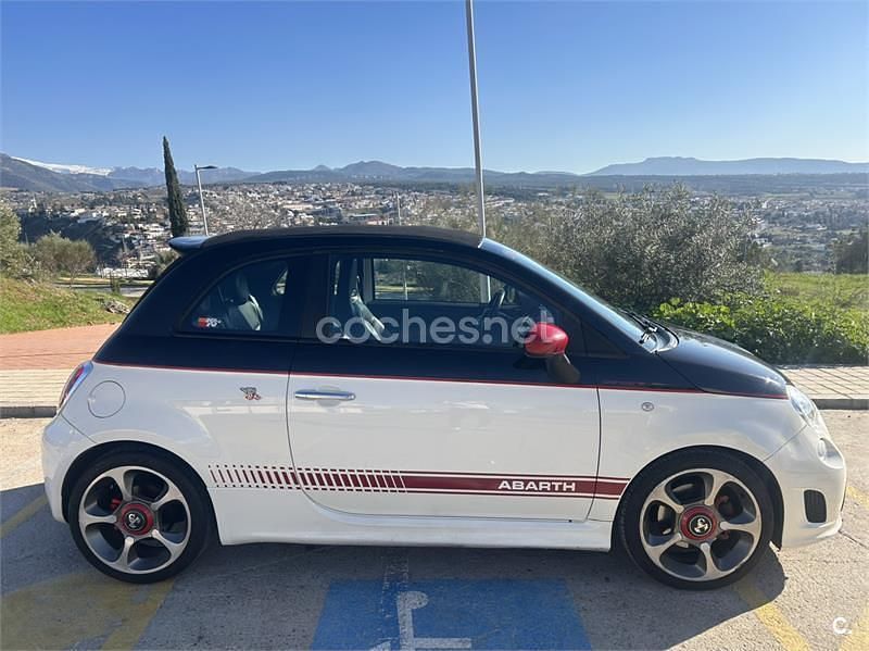 Usado Abarth 500C 135 CV (99 kW) 2012 Blanco Descapotable