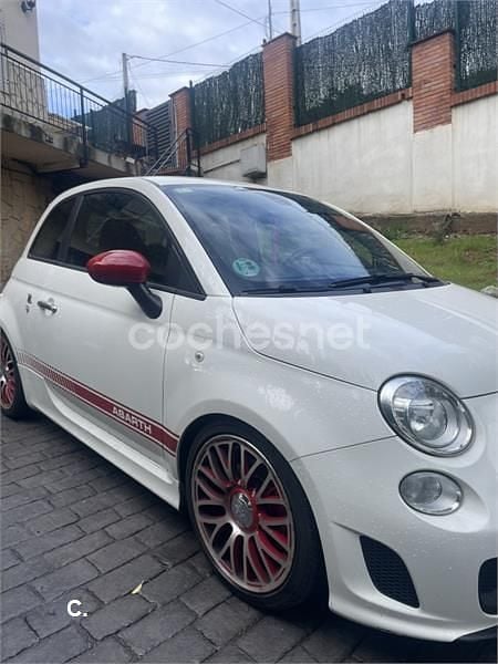 Usado Abarth 500 135 CV (99 kW) 2015 Blanco Utilitario