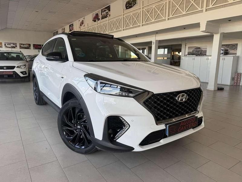 Blanco Usado 2020 Hyundai Tucson N Line SUV | 25.900 € (Un poco caro) - Imagen 1/4