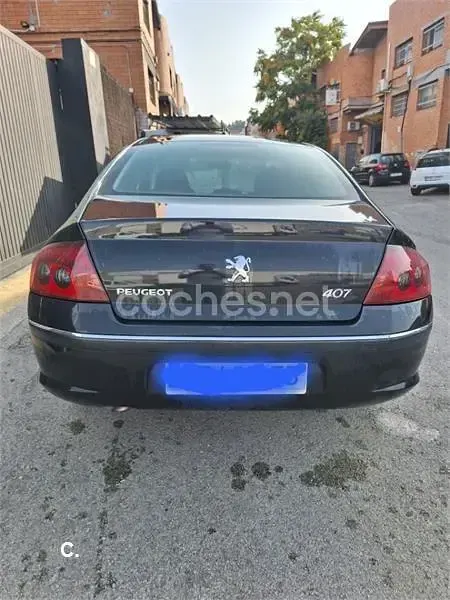 Usado Peugeot 407 Sport 136 CV (100 kW) 2004 Negro Berlina