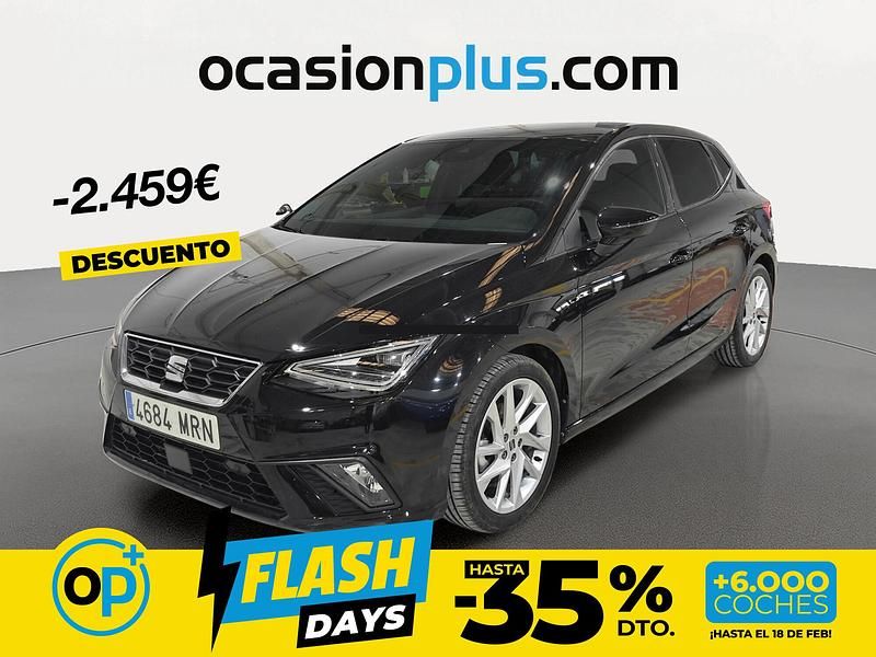 Usado Seat Ibiza FR 150 CV (110 kW) 2024 Negro Berlina