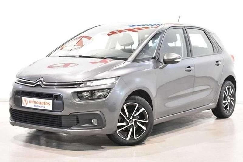 Usado Citroën C4 Shine 131 CV (96 kW) 2019 Gris Utilitario