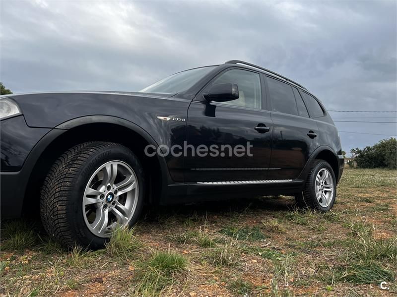 Usado BMW X3 177 CV (130 kW) 2009 Negro SUV
