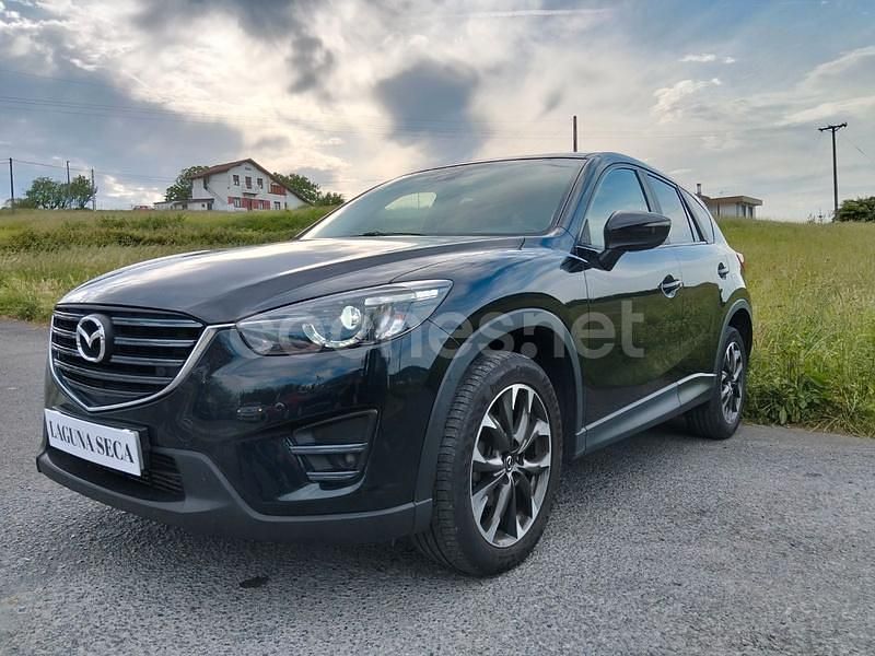Negro Usado 2016 Mazda CX-5 Luxury SUV | 14.290 € (Precio justo) - Imagen 1/4