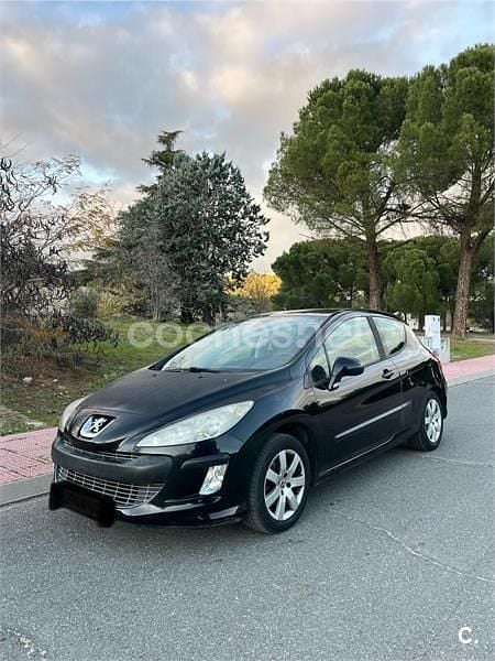 Negro Usado 2008 Peugeot 308 Sport Berlina | 3790 € (Buen precio) - Imagen 1/4