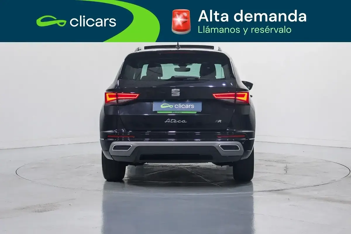 Usado Seat Ateca FR 150 CV (110 kW) 2022 Negro SUV