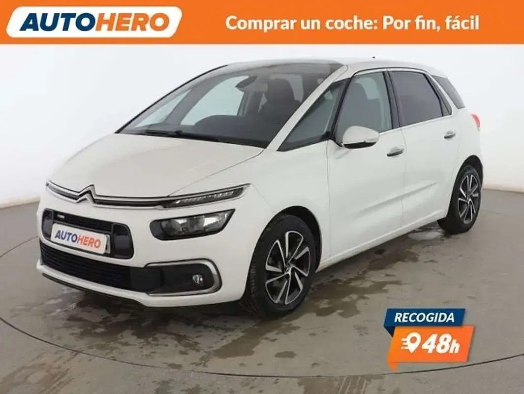 Usado Citroën C4 Feel 131 CV (96 kW) 2017 Blanco Utilitario
