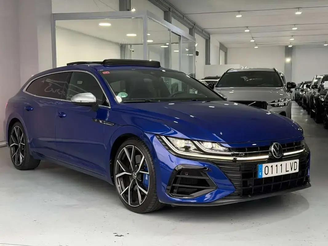Usado VW Arteon R 320 CV (235 kW) 2021 Azul Familiar