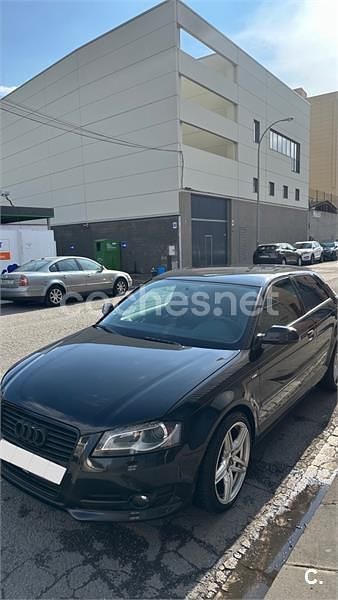 Negro Usado 2012 Audi A3 Ambition Berlina | 7900 € (Super precio) - Imagen 1/4