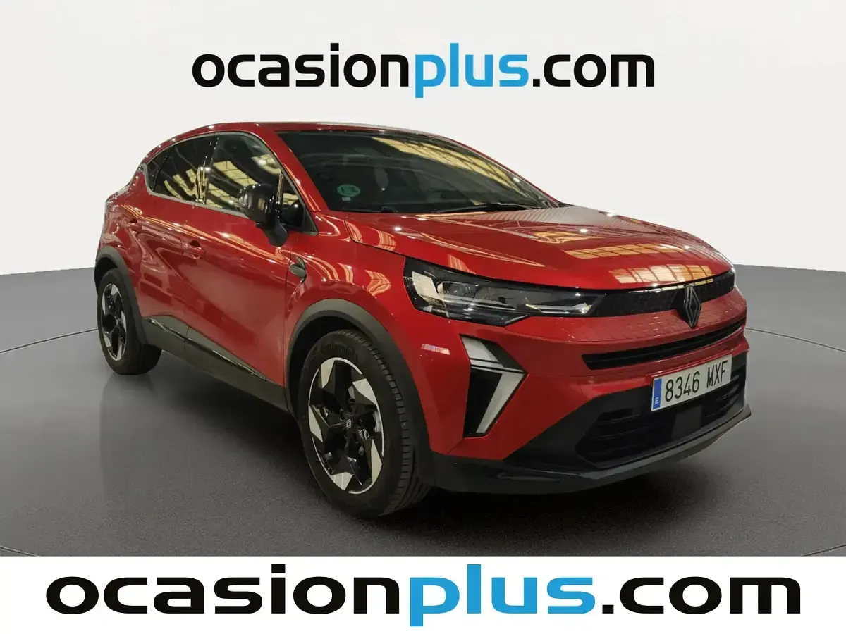 Usado Renault Captur Techno 90 CV (66 kW) 2024 Rojo SUV