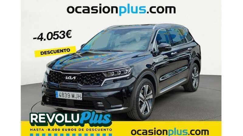 Negro Usado 2023 Kia Sorento SUV | 40.537 € (Buen precio) - Imagen 1/4