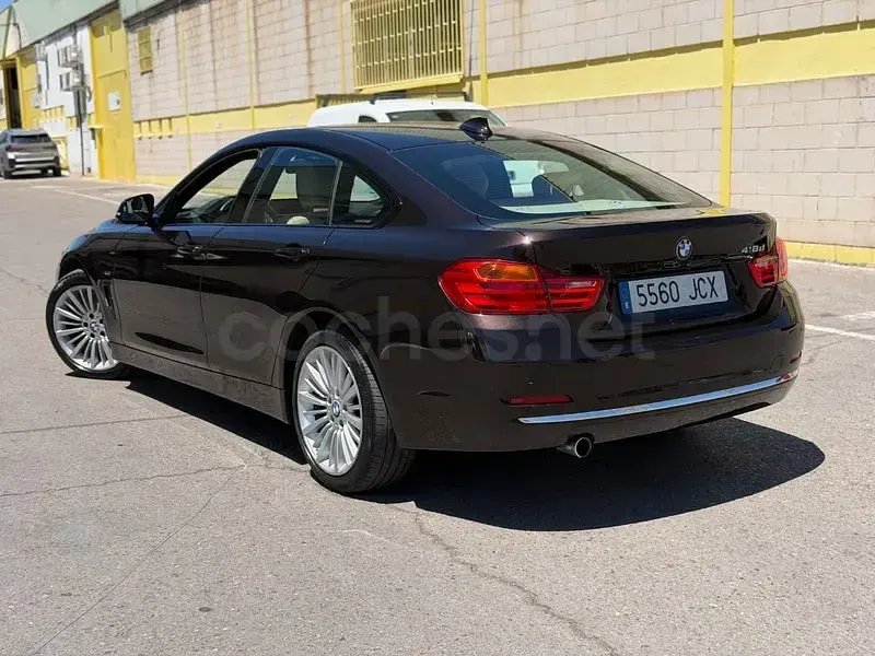 Usado BMW 418 Gran Coupé Luxury Line 150 CV (110 kW) 2015 Marrón Coupe