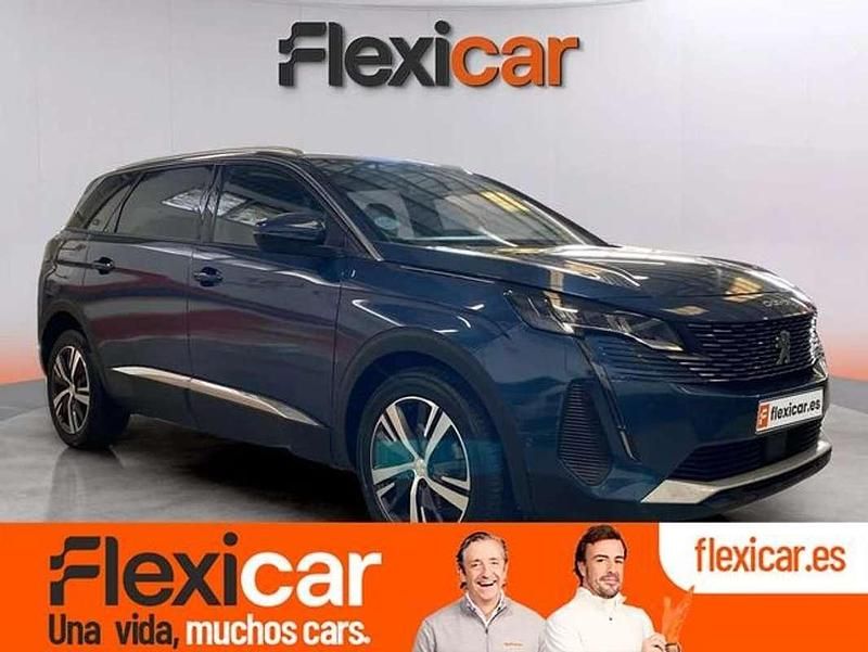 Azul Usado 2021 Peugeot 5008 Active SUV | 16.790 € (Precio justo) - Imagen 1/4