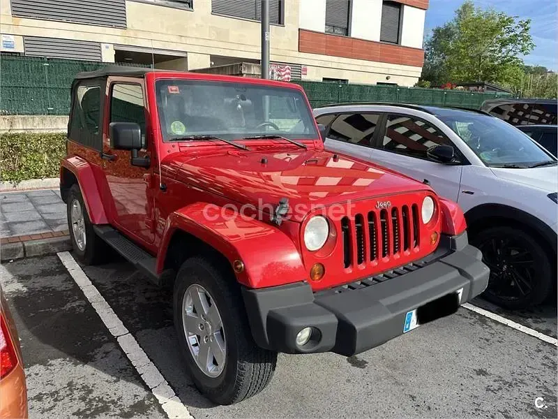 Usado Jeep Wrangler Sahara 200 CV (147 kW) 2011 Rojo SUV