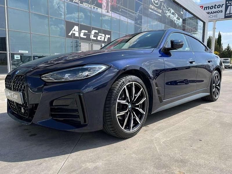Usado BMW 420 184 CV (135 kW) 2022 Azul Coupe