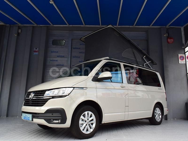 Beige Usado 2021 VW California Beach Van | 49.950 € (Precio justo) - Imagen 1/4