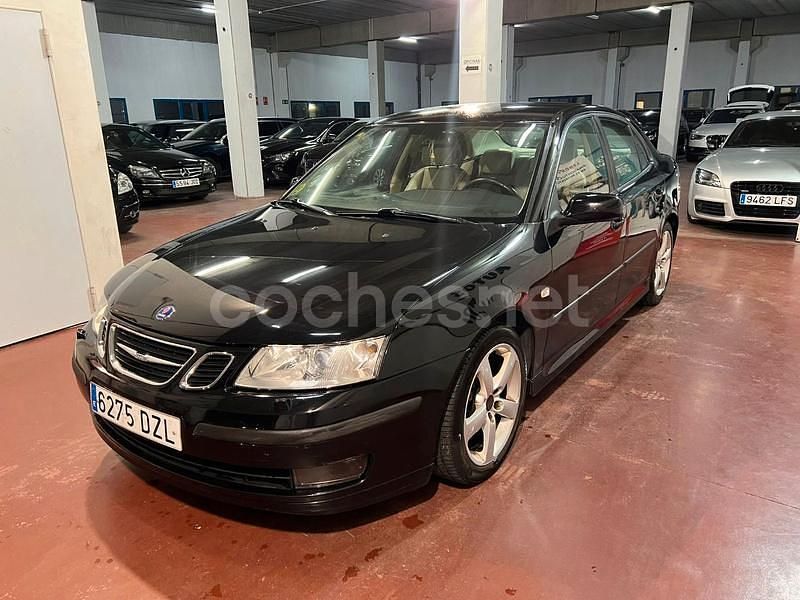 Usado Saab 9-3 Vector 150 CV (110 kW) 2006 Negro Berlina