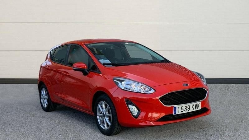 Rojo Usado 2019 Ford Fiesta Trend Utilitario | 11.900 € (Precio justo) - Imagen 1/4