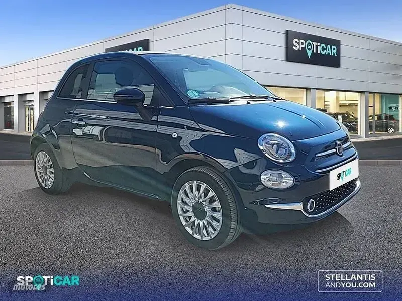 Usado Fiat 500C Dolcevita 70 CV (51 kW) 2023 Azul Descapotable