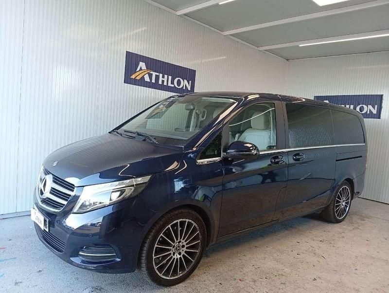 Azul Usado 2019 Mercedes V250 Avantgarde Monovolumen | 49.995 € (Precio justo) - Imagen 1/4