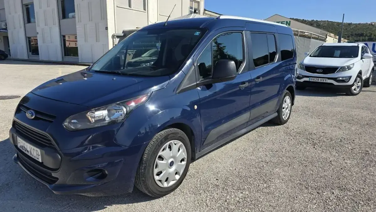 Usado Ford Transit Custom Trend 101 CV (74 kW) 2017 Azul Van