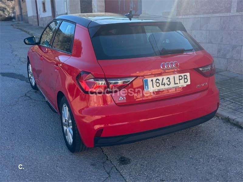Usado Audi A1 Sportback 95 CV (69 kW) 2021 Granate Utilitario