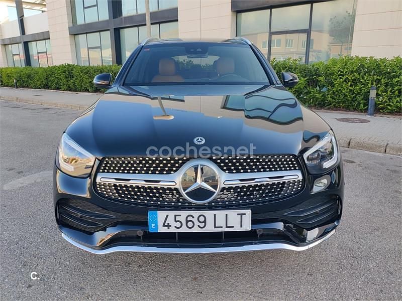 Usado Mercedes GLC220 170 CV (125 kW) 2020 Negro SUV