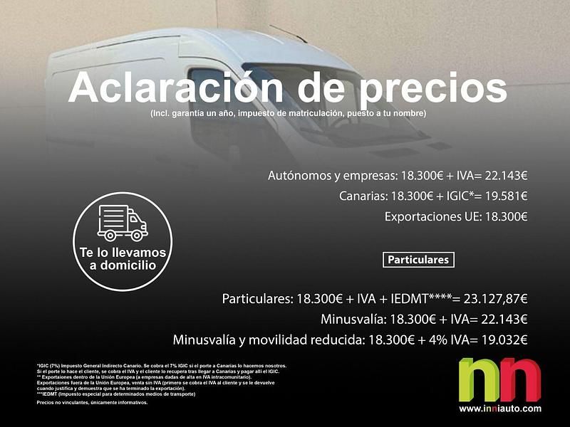 Usado Ford Transit Ambiente 130 CV (95 kW) 2021 Blanco Van