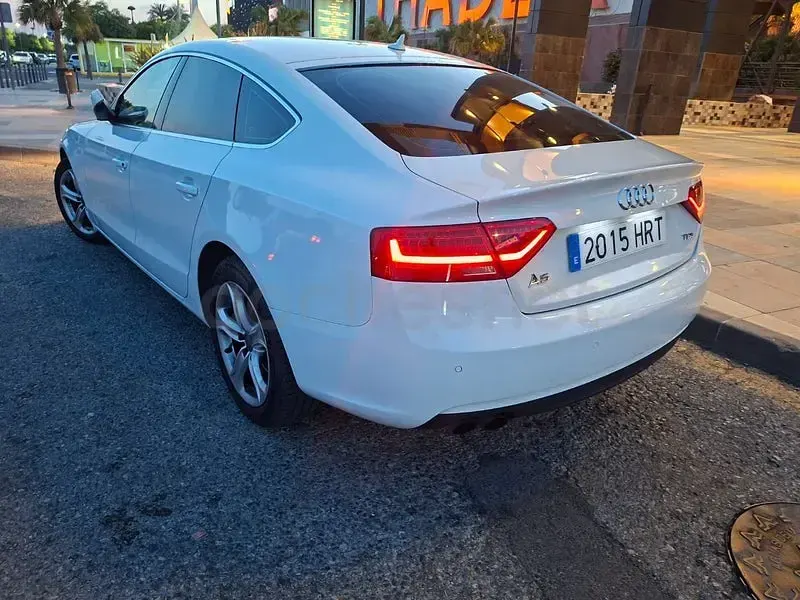 Usado Audi A5 Sportback S-Line 150 CV (110 kW) 2014 Negro Utilitario